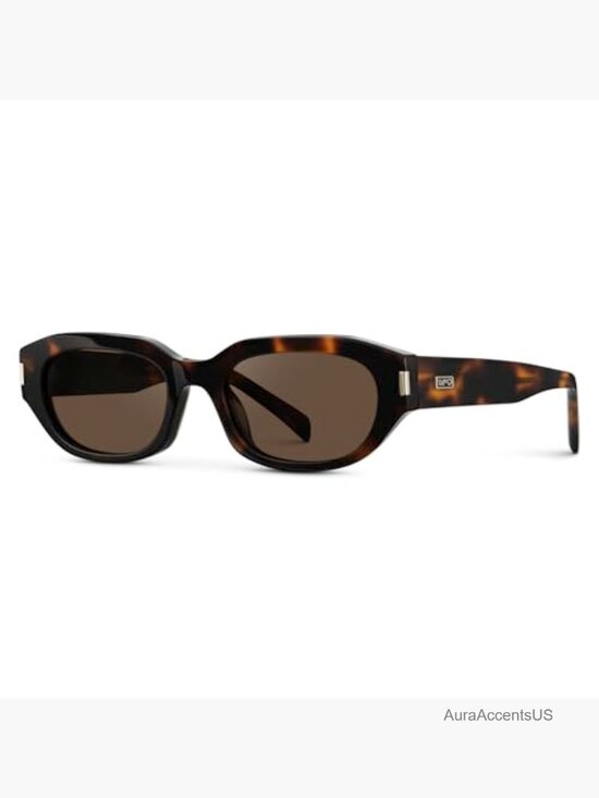Oversized Oval Polarized Sunglasses – Soft-Angle Frame  display picture 1